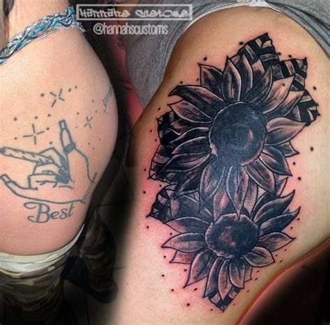 butt tattoo cover ups|dark red tattoo cover up.